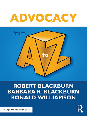 cover image of Advocacy from a to Z